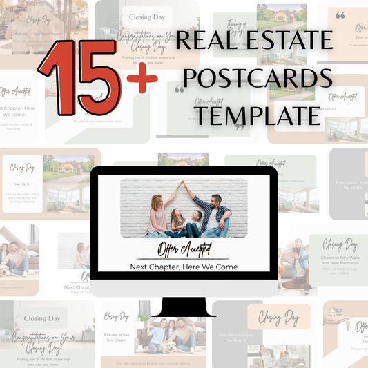 REAL ESTATE POSTCARDS Templates