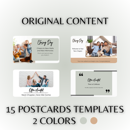 REAL ESTATE POSTCARDS Templates